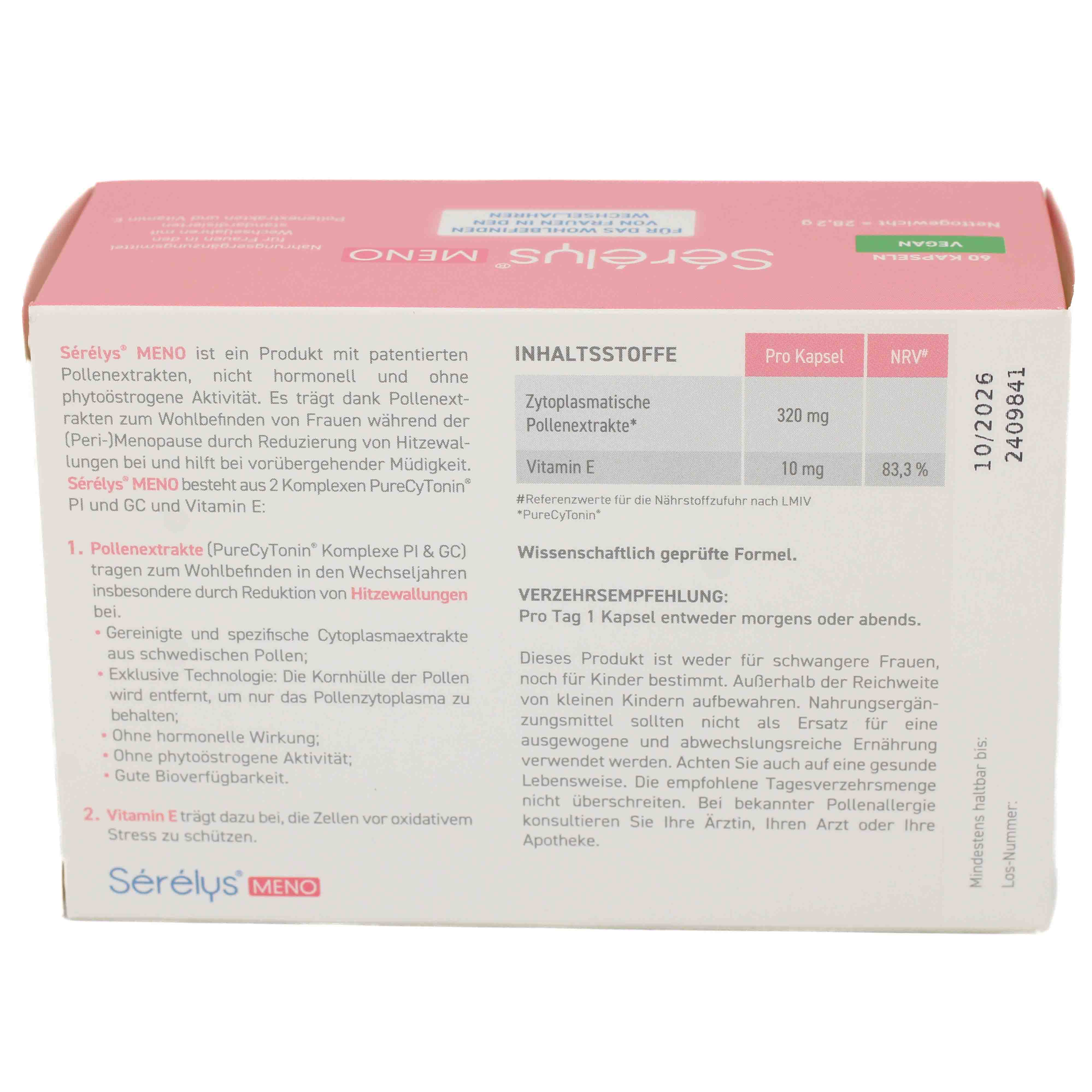 SERELYS MENO Kapseln