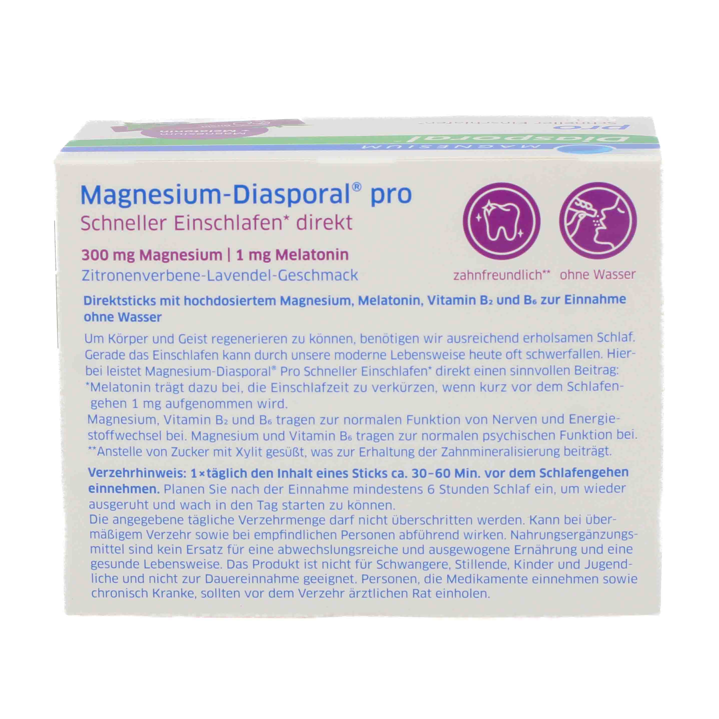 MAGNESIUM DIASPORAL pro Schneller Einschlafen dir.