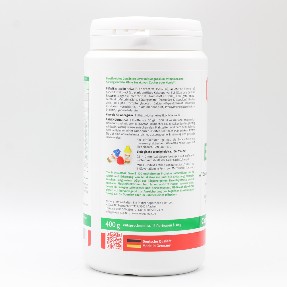 EIWEISS 100 Cappuccino Megamax Pulver