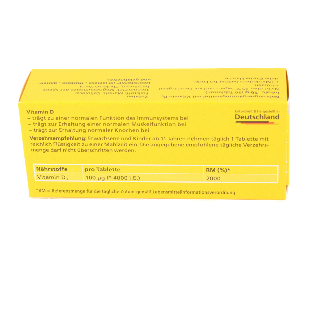DEKRISTOLVIT D3 4000 I.E. Tabletten