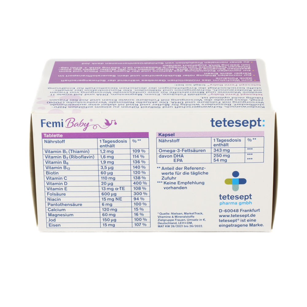 TETESEPT Femi Baby Filmtabletten+Weichkapseln