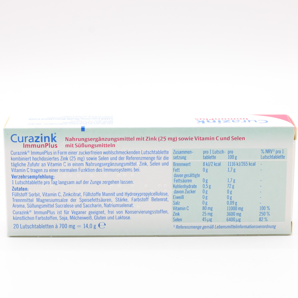 CURAZINK ImmunPlus Lutschtabletten