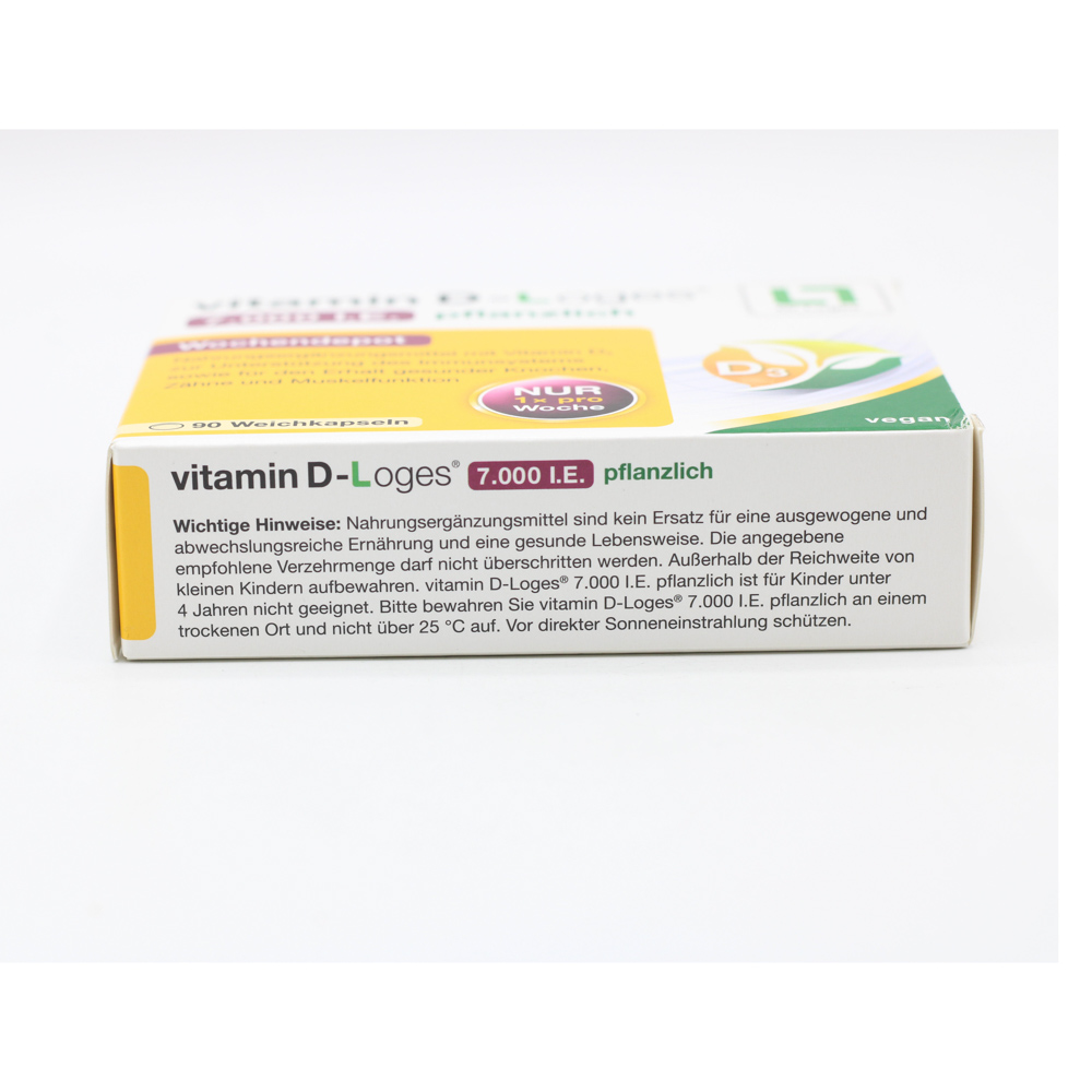 VITAMIN D-LOGES 7.000 I.E. pflanzlich Wochendepot