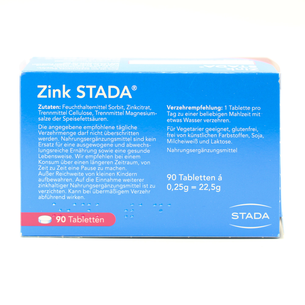 ZINK STADA 25 mg Tabletten