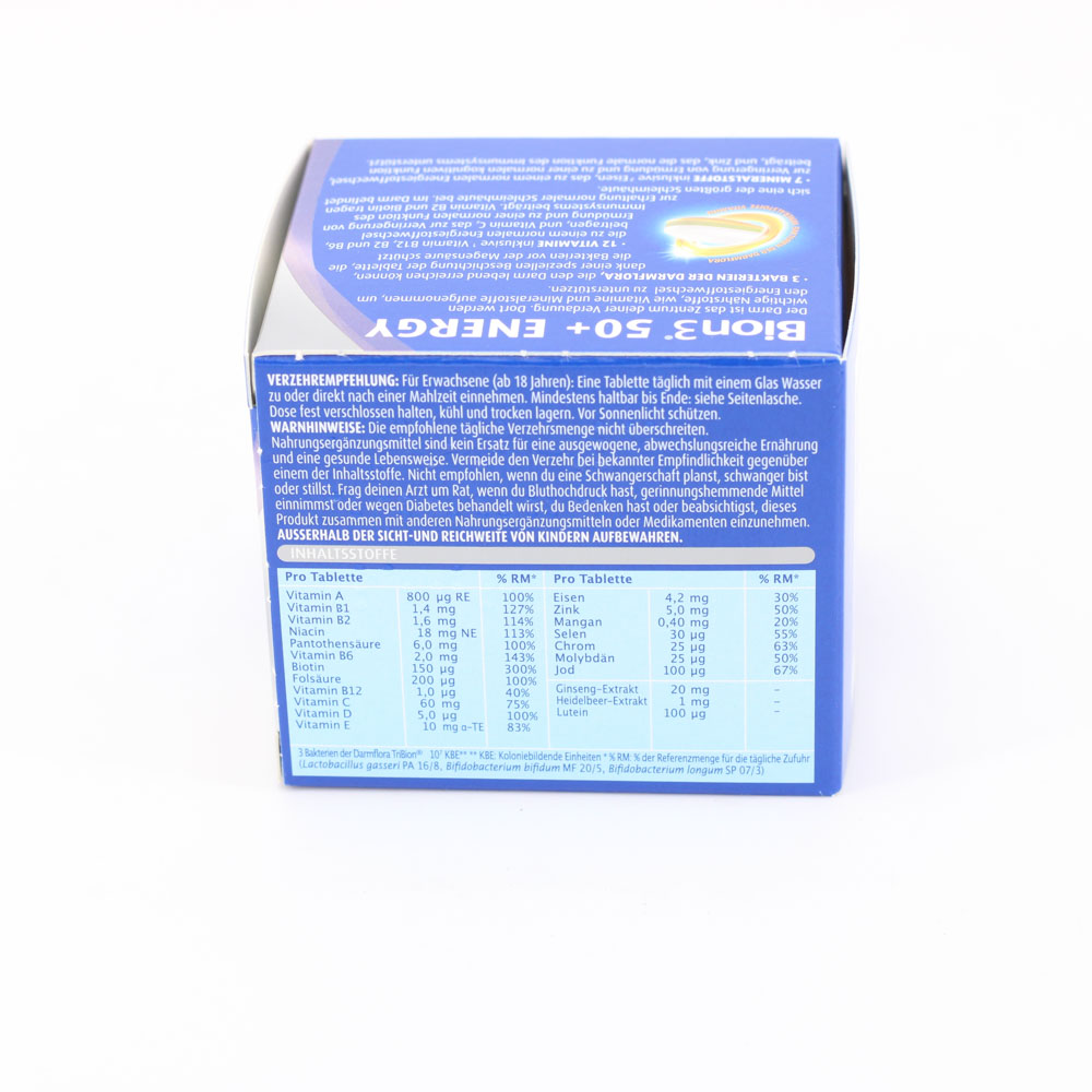 BION3 50+ Energy Tabletten