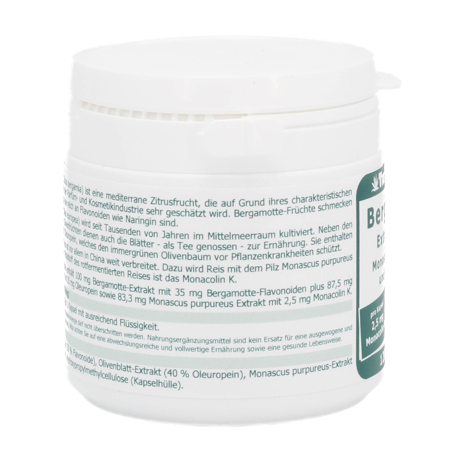 BERGAMOTTE EXTRAKT plus Monascus Oleuropein Kaps.