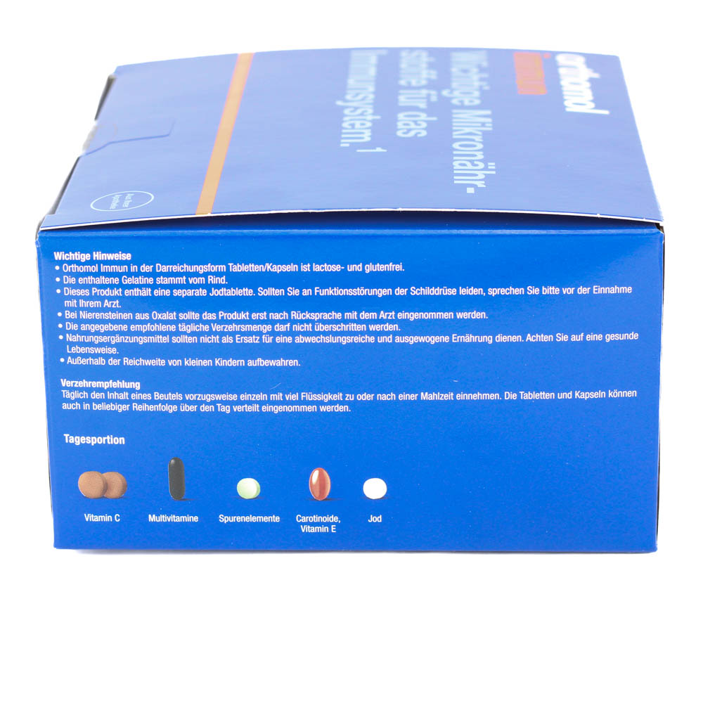 ORTHOMOL Immun 30 Tabl./Kaps.Kombipackung