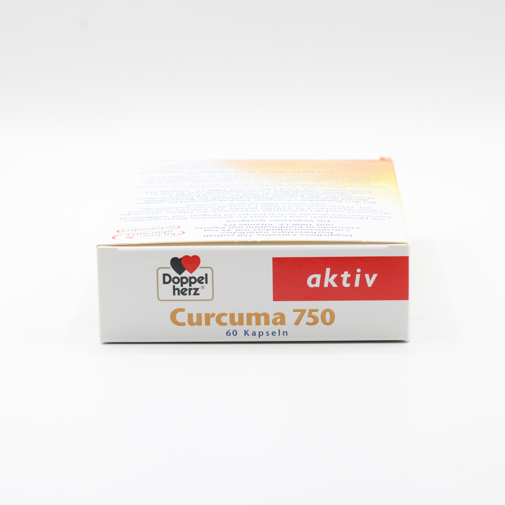 DOPPELHERZ Curcuma 750 Kapseln