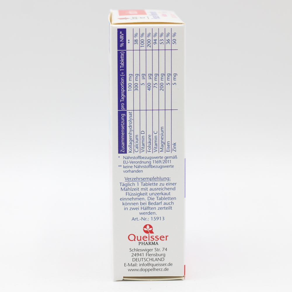 DOPPELHERZ Frauen Mineralien+Kollagen Depot Tabl.
