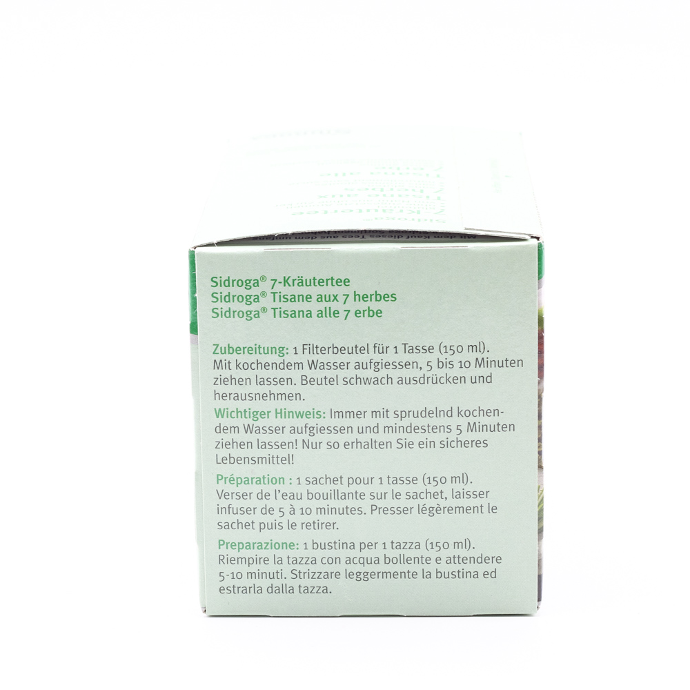 SIDROGA Wellness 7-Kräutertee Filterbeutel