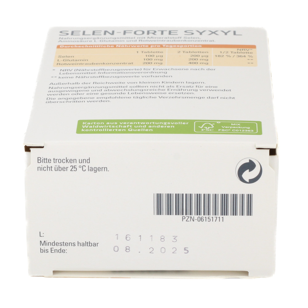 SELEN FORTE Syxyl Tabletten