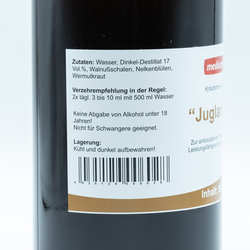 KRÄUTERTEEKONZENTRAT Juglandis Flaschen