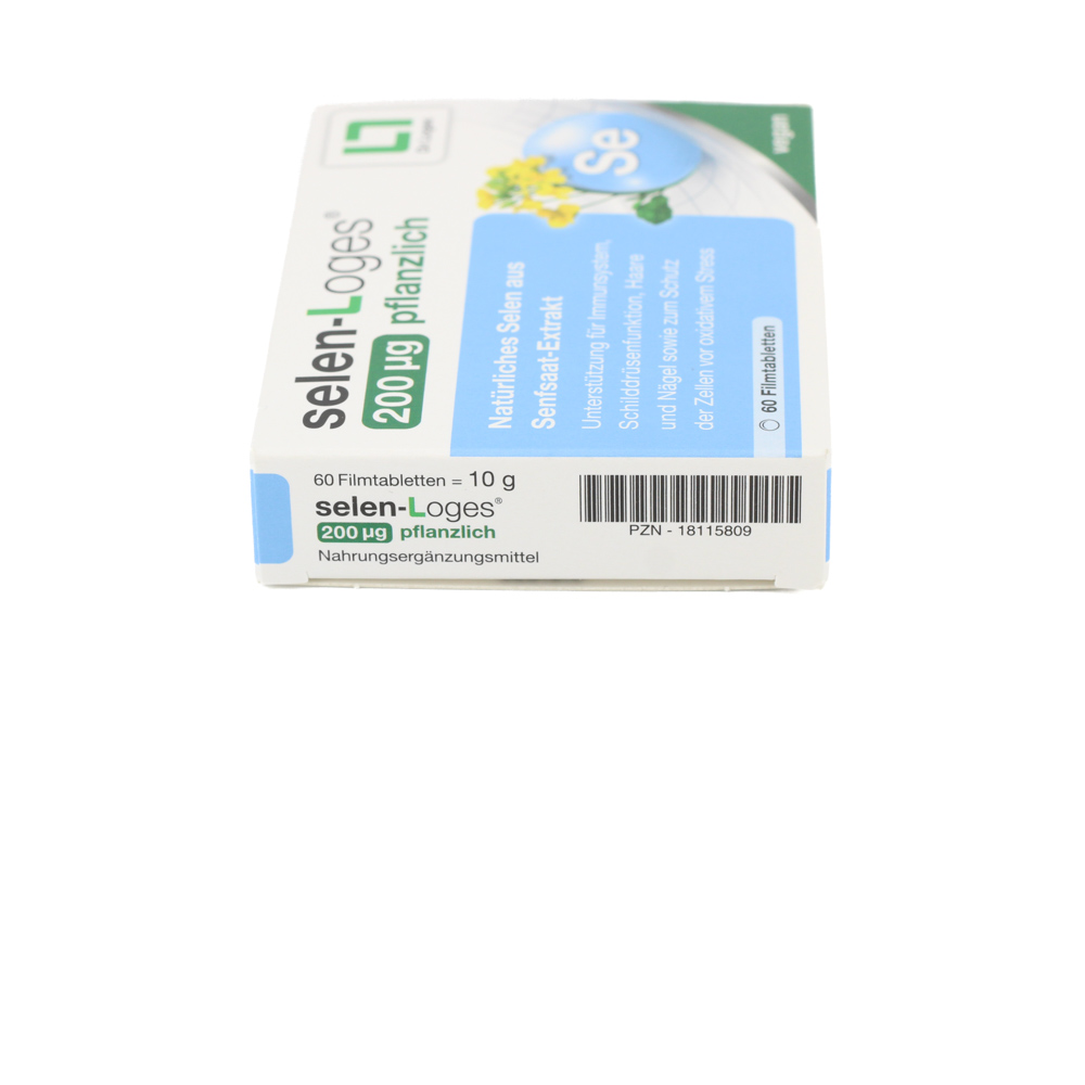 SELEN-LOGES 200 μg pflanzlich Filmtabletten