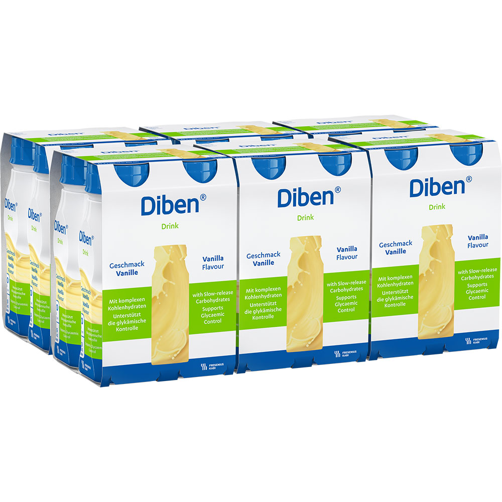 DIBEN DRINK Vanille 1.5 kcal/ml Trinkflasche Trinknahrung