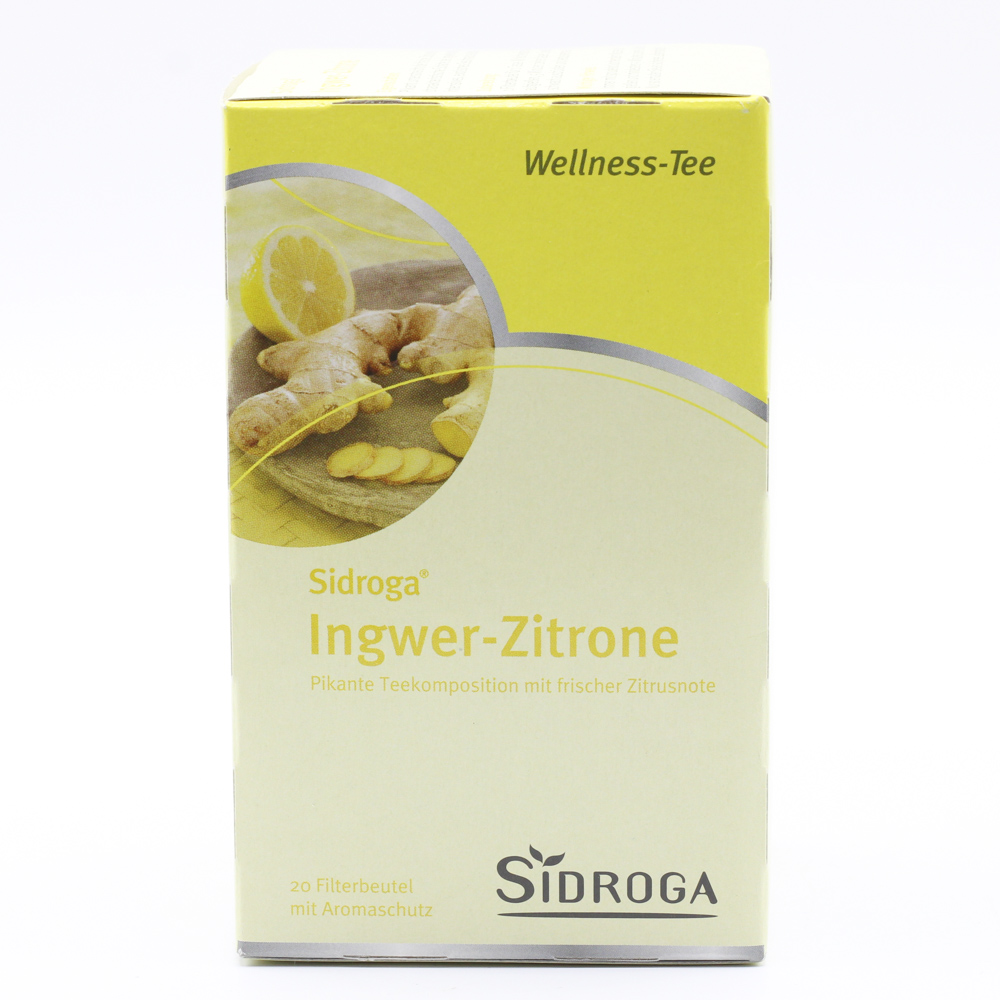 SIDROGA Wellness Ingwer-Zitrone Tee Filterbeutel