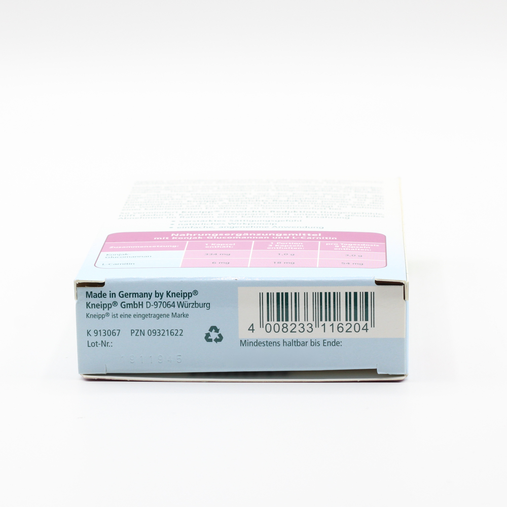 KNEIPP Gewichtsreduktion Kapseln Doppelpackung (2x40St)