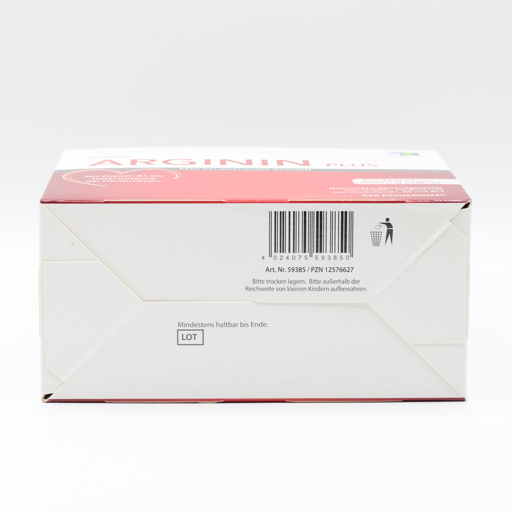 ARGININ PLUS Vitamin B1+B6+B12+Folsäure Filmtabl.