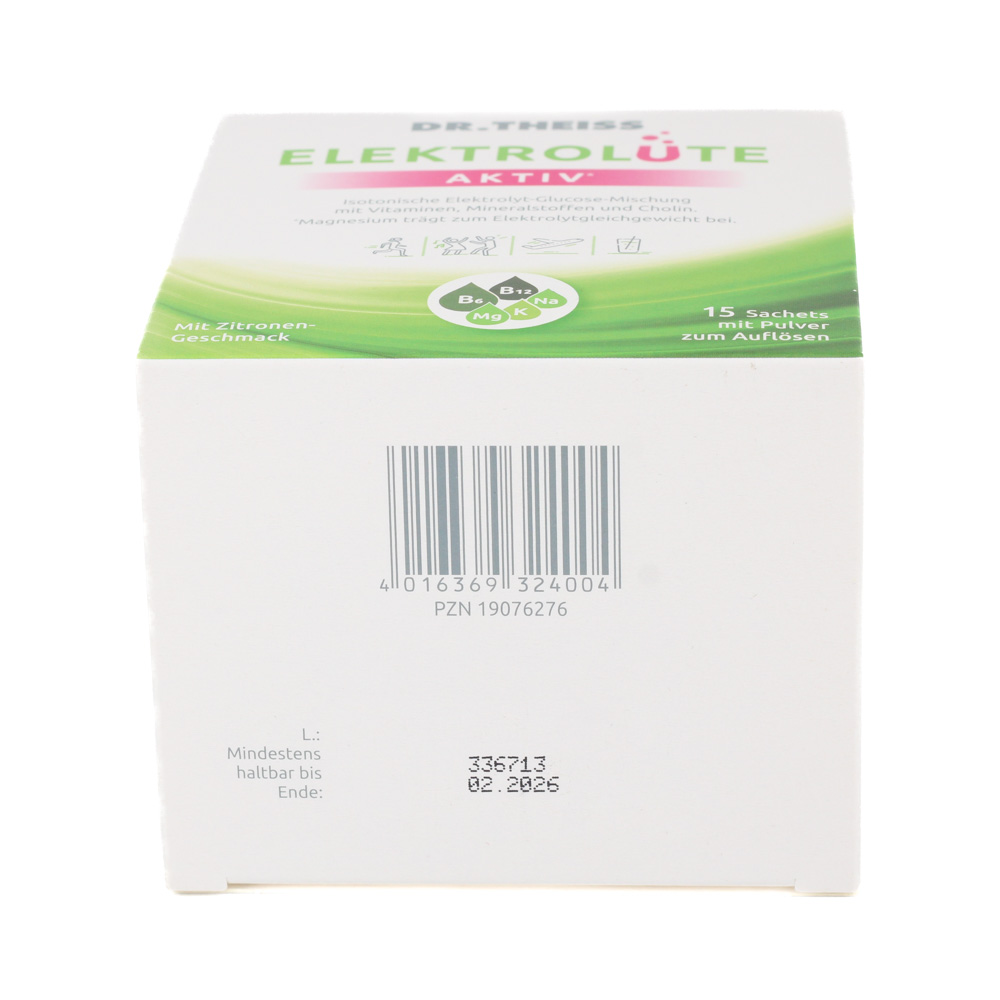DR.THEISS Elektrolüte AKTIV Pulver Sachets