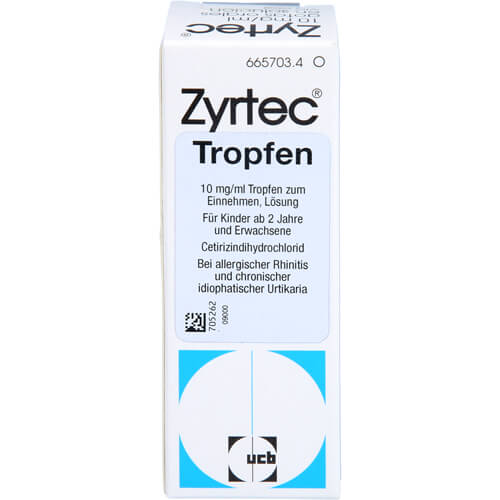ZYRTEC 10 mg/ml Tropfen