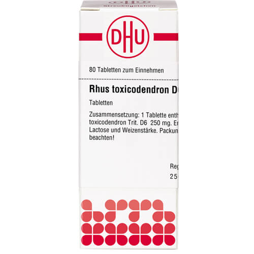 RHUS TOXICODENDRON D 6 Tabletten