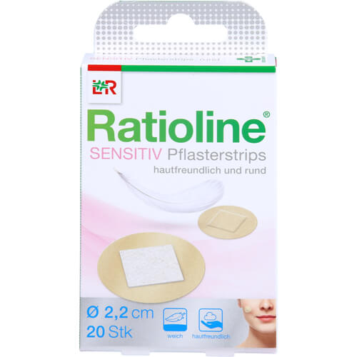 RATIOLINE sensitive Pflasterstrips rund