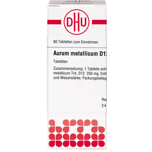 AURUM METALLICUM D 12 Tabletten