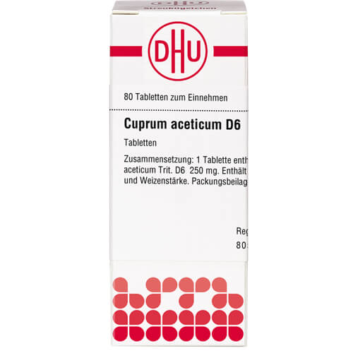 CUPRUM ACETICUM D 6 Tabletten