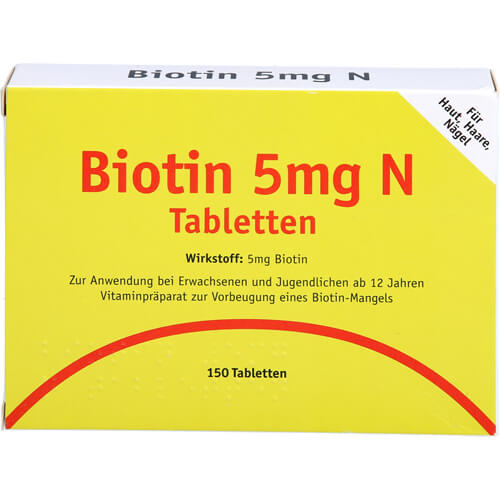 BIOTIN 5 mg N Tabletten