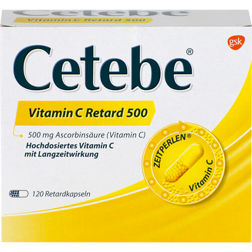 CETEBE Vitamin C Retardkapseln 500 mg