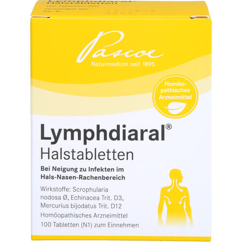 LYMPHDIARAL HALSTABLETTEN