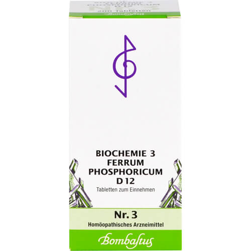 BIOCHEMIE 3 Ferrum phosphoricum D 12 Tabletten