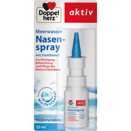 DOPPELHERZ Meerwasser Nasenspray mit Panthenol
