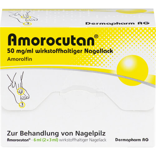 AMOROCUTAN 50 mg/ml wirkstoffhaltiger Nagellack