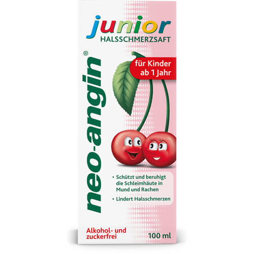 NEO-ANGIN junior Halsschmerzsaft