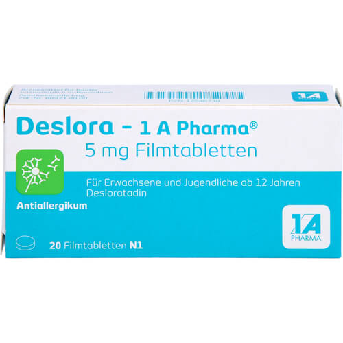 DESLORA-1A Pharma 5 mg Filmtabletten