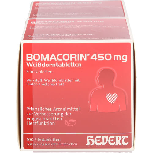 BOMACORIN 450 mg Weißdorntabletten