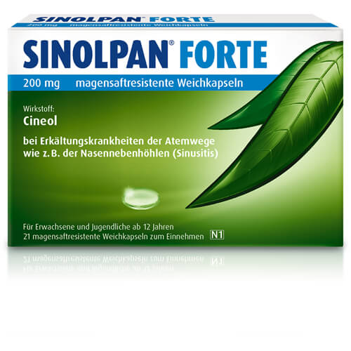 SINOLPAN forte 200 mg magensaftres.Weichkapseln