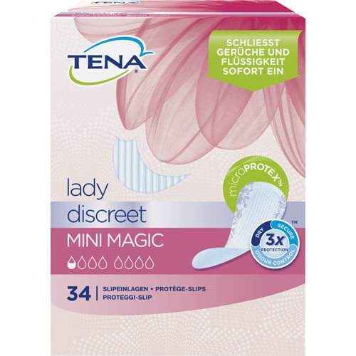 TENA DISCREET Inkontinenz Slipeinl.mini magic