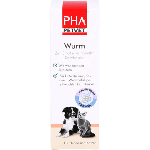 PHA Wurm Tropfen f.Hunde/Katzen
