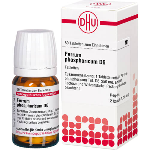 FERRUM PHOSPHORICUM D 6 Tabletten