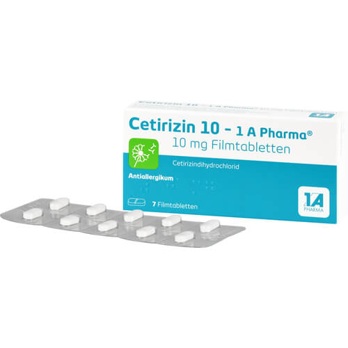 CETIRIZIN 10-1A Pharma Filmtabletten