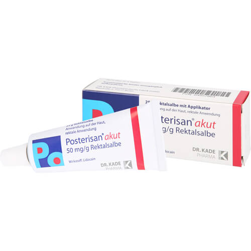 POSTERISAN akut 50 mg/g Rektalsalbe