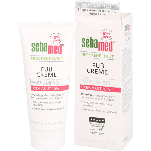 SEBAMED Trockene Haut Fußcreme Urea10% parfümfrei