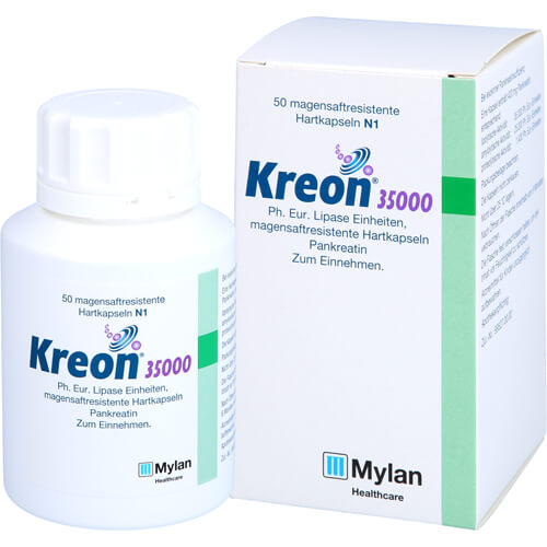 KREON 35.000 Ph.Eur.Lipase Einheiten msr.Hartkaps.