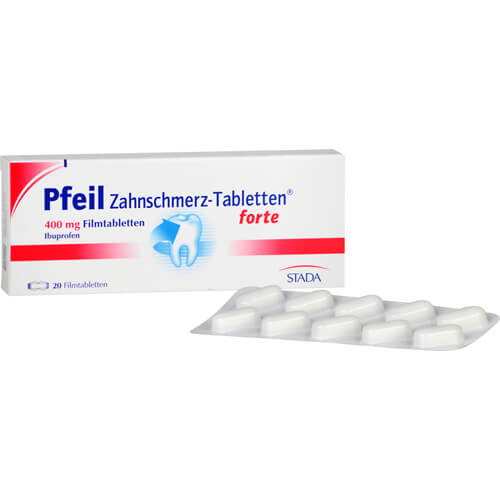 PFEIL Zahnschmerz-Tabletten forte Filmtabletten