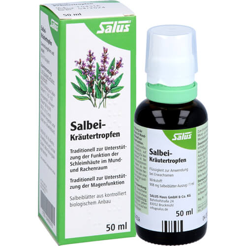 SALBEI KRÄUTERTROPFEN Salus