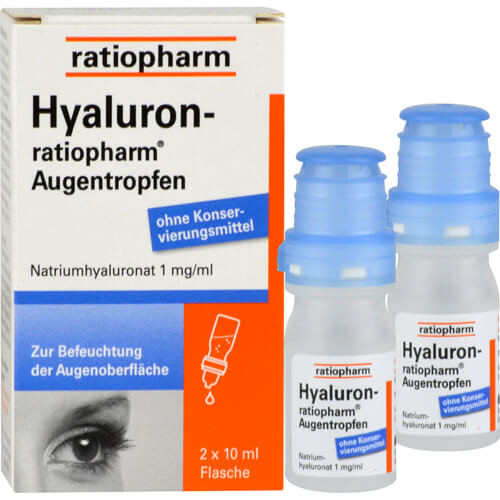 HYALURON-RATIOPHARM Augentropfen