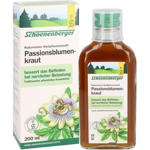 PASSIONSBLUMENKRAUT naturreiner Heilpflanzensaft