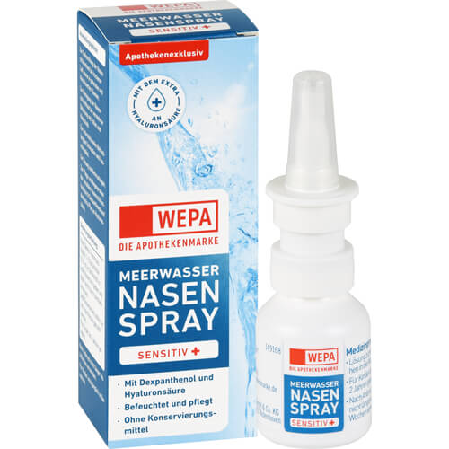 WEPA Meerwasser Nasenspray sensitiv+