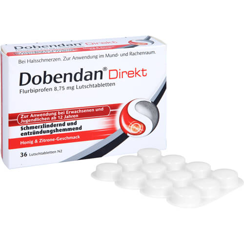 DOBENDAN Direkt Flurbiprofen 8,75 mg Lutschtabl.